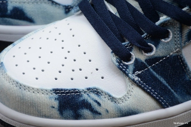 Washed Denim Jordan Low 1 CZ8455-100 1115